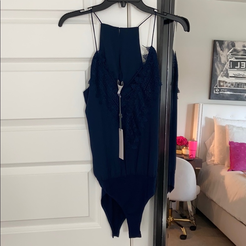 WAYF Navy Bodysuit!